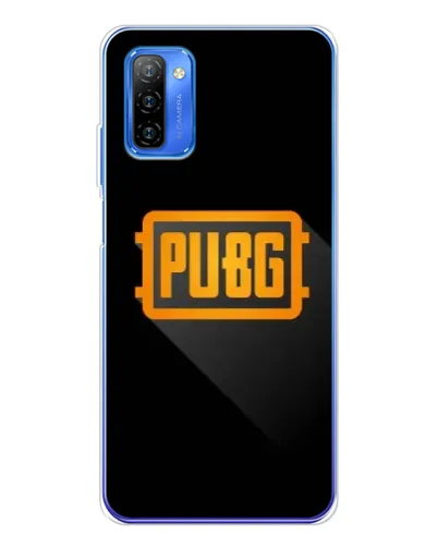 Чехол для Ulefone Note 12 с картинкой «PUBG — рамка лого»