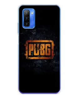 Чехол для Ulefone Note 12 с картинкой «PUBG — золотой логотип»