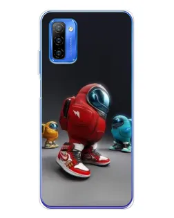 Чехол для Ulefone Note 12 с картинкой «Among Us — 3D стиль»