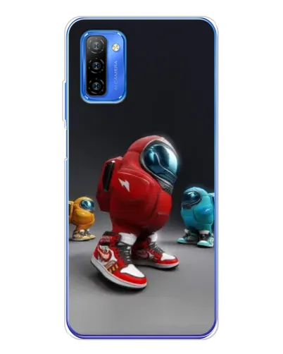 Чехол для Ulefone Note 12 с картинкой «Among Us — 3D стиль»