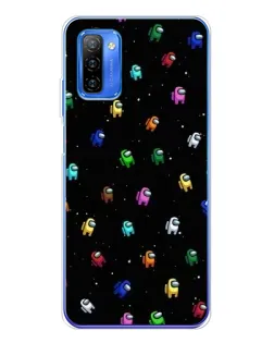 Чехол для Ulefone Note 12 с картинкой «Экипаж Among Us»