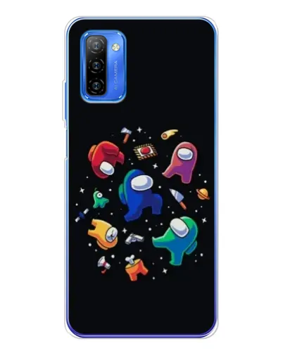 Чехол для Ulefone Note 12 с картинкой «Among Us космос»