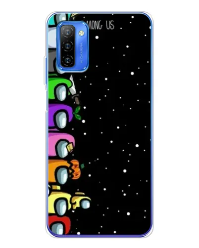 Чехол для Ulefone Note 12 с картинкой «Команда Among Us»