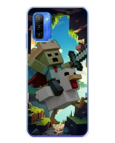 Чехол для Ulefone Note 12 с картинкой «Стив и гусь»