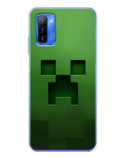 Чехол для Ulefone Note 12 с картинкой «Крипер микро-дизайн»