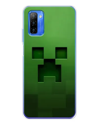 Чехол для Ulefone Note 12 с картинкой «Крипер микро-дизайн»