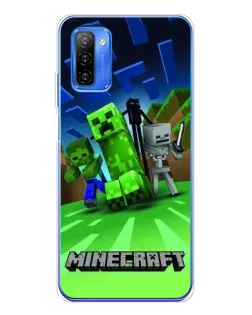 Чехол для Ulefone Note 12 с картинкой «Команда героев игры»