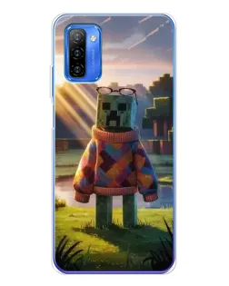 Чехол для Ulefone Note 12 с картинкой «Крипер в свитере»