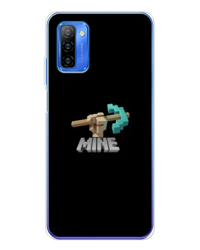 Чехол для Ulefone Note 12 с картинкой «Алмазная кирка»