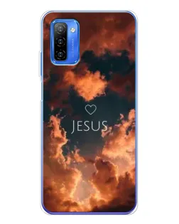 Чехол для Ulefone Note 12 с картинкой «Сияние Имени Jesus»