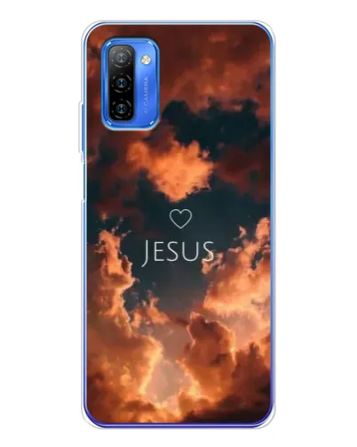 Чехол для Ulefone Note 12 с картинкой «Сияние Имени Jesus»
