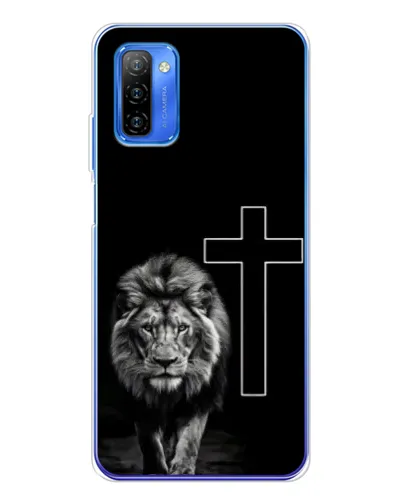 Чехол для Ulefone Note 12 с картинкой «Лев и Крест»
