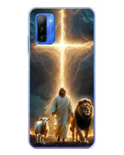 Чехол для Ulefone Note 12 с картинкой «Лев Иуды и Свет»