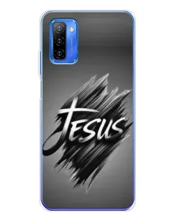 Чехол для Ulefone Note 12 с картинкой «Надпись Jesus Graffiti»