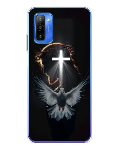 Чехол для Ulefone Note 12 с картинкой «Голубь и Свет»