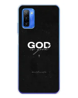 Чехол для Ulefone Note 12 с картинкой «GOD — Бог над всем»