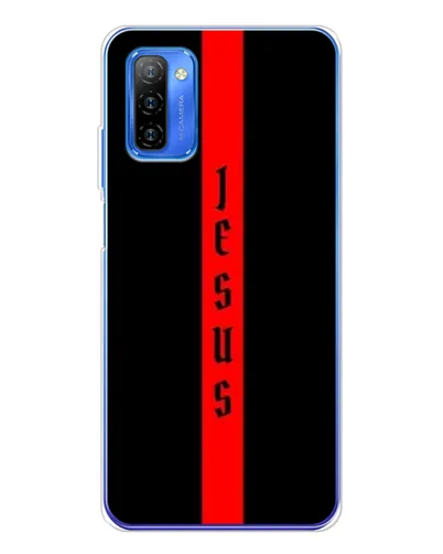 Чехол для Ulefone Note 12 с картинкой «Красная линия веры»