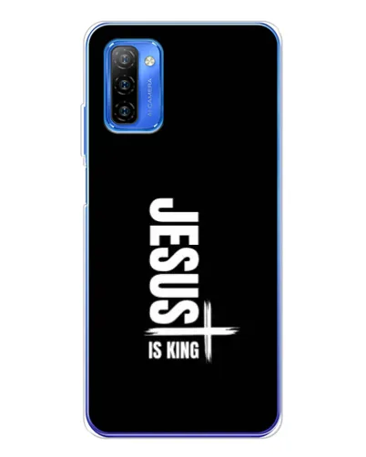 Чехол для Ulefone Note 12 с картинкой «Вертикаль веры Jesus»