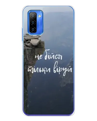 Чехол для Ulefone Note 12 с картинкой «Вера над пропастью» Чехол для Ulefone Note 12 с картинкой «Вера над пропастью»