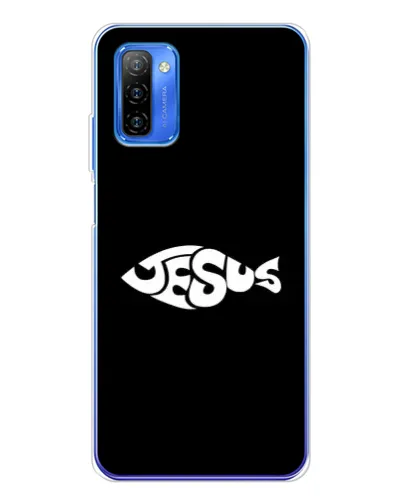 Чехол для Ulefone Note 12 с картинкой «Рыба Jesus» Чехол для Ulefone Note 12 с картинкой «Рыба Jesus»