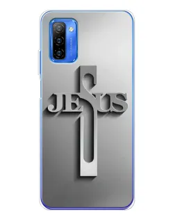 Чехол для Ulefone Note 12 с картинкой «Металлический крест Jesus» Чехол для Ulefone Note 12 с картинкой «Металлический крест Jesus»