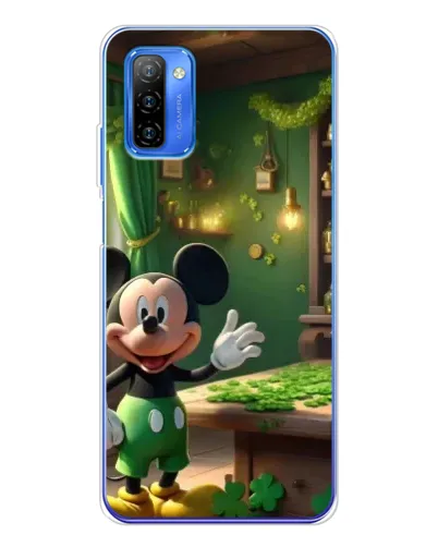 Чехол для Ulefone Note 12 с картинкой «Микки в мастерской»