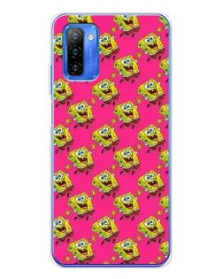 Чехол для Ulefone Note 12 с картинкой «Розовый паттерн»