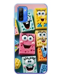 Чехол для Ulefone Note 12 с картинкой «Цветные губки»
