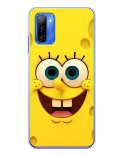 Чехол для Ulefone Note 12 с картинкой «Губка Боб улыбка»