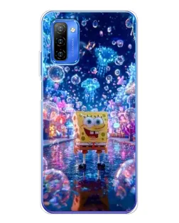 Чехол для Ulefone Note 12 с картинкой «Неоновый океан»