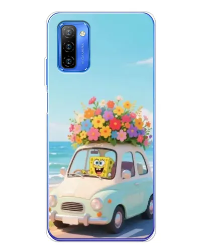 Чехол для Ulefone Note 12 с картинкой «Автомобильное путешествие»