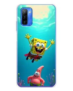 Чехол для Ulefone Note 12 с картинкой «Спанч Боб под водой» Чехол для Ulefone Note 12 с картинкой «Спанч Боб под водой»