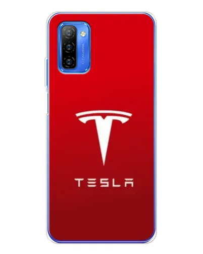 Чехол для Ulefone Note 12 с картинкой «Tesla Red Classic»