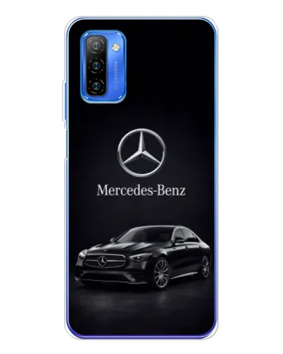 Чехол для Ulefone Note 12 с картинкой «Mercedes — решетка радиатора»