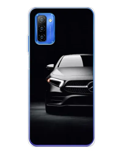 Чехол для Ulefone Note 12 с картинкой «Свет фар Mercedes»