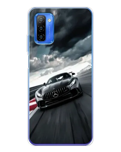 Чехол для Ulefone Note 12 с картинкой «Гоночный Mercedes AMG»