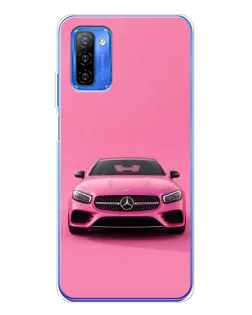 Чохол для Ulefone Note 12 з картинкою «Рожевий Mercedes AMG»