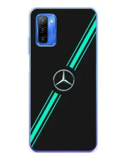 Чохол для Ulefone Note 12 з картинкою «Спортивні лінії Mercedes»