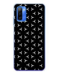 Чохол для Ulefone Note 12 з картинкою «Mercedes паттерн зірок»