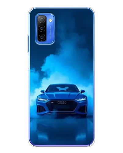 Чехол для Ulefone Note 12 с картинкой «Audi — голубая энергия»