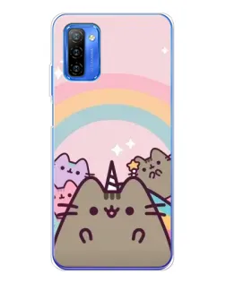 Чехол для Ulefone Note 12 с картинкой «Единорог Pusheen»