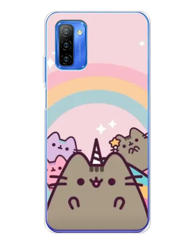 Чехол для Ulefone Note 12 с картинкой «Единорог Pusheen»