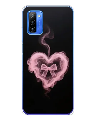 Чехол для Ulefone Note 12 с картинкой «Дымчатое сердце»