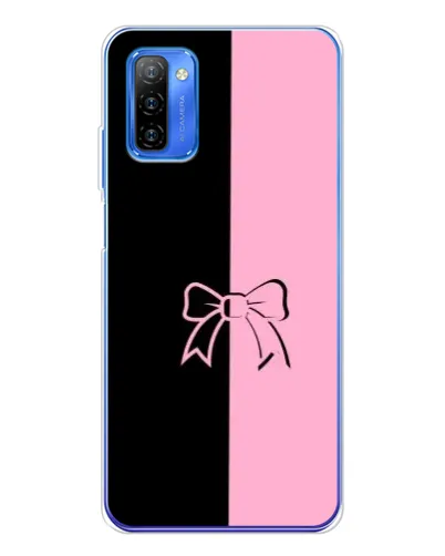 Чехол для Ulefone Note 12 с картинкой «Половинки банта»