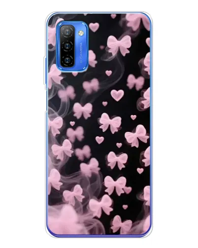 Чехол для Ulefone Note 12 с картинкой «Неоновое кружево»