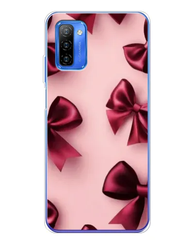 Чехол для Ulefone Note 12 с картинкой «Бордовый атлас»