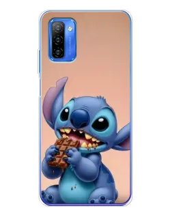 Чохол для Ulefone Note 12 з картинкою «Стіч їсть шоколад»