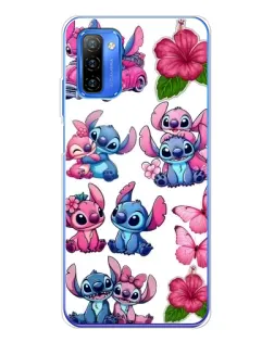 Чохол для Ulefone Note 12 з картинкою «Стікери Stitch та Angel»