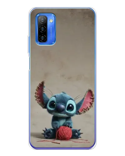 Чохол для Ulefone Note 12 з картинкою «Стіч на чоричневому фоні»