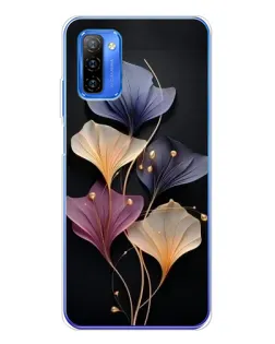 Чехол для Ulefone Note 12 с картинкой «Лиловые цветы грации»